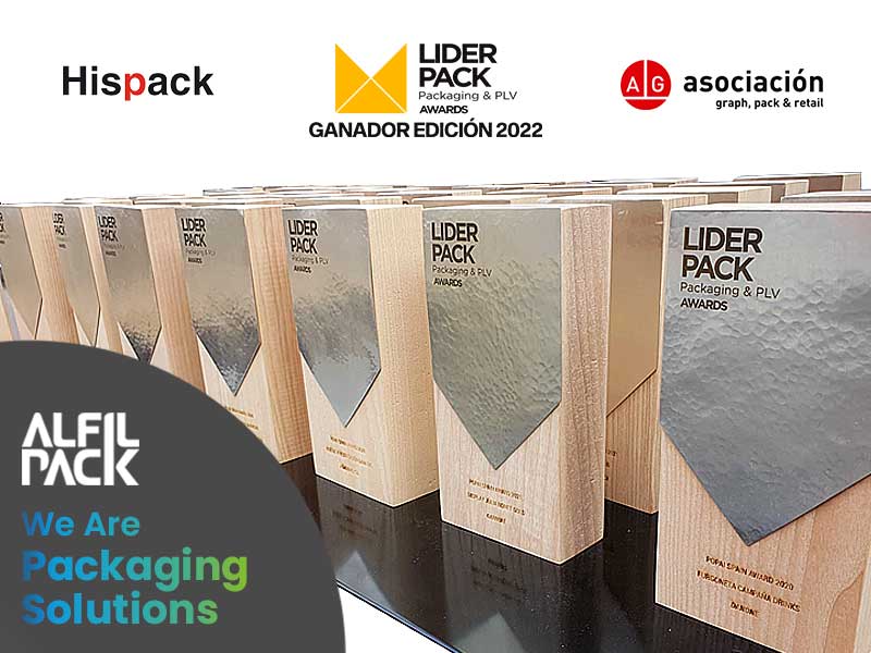 Alfilpack obtiene dos premios en la última edición de los galardones Liderpack Packaging & Popai Awards